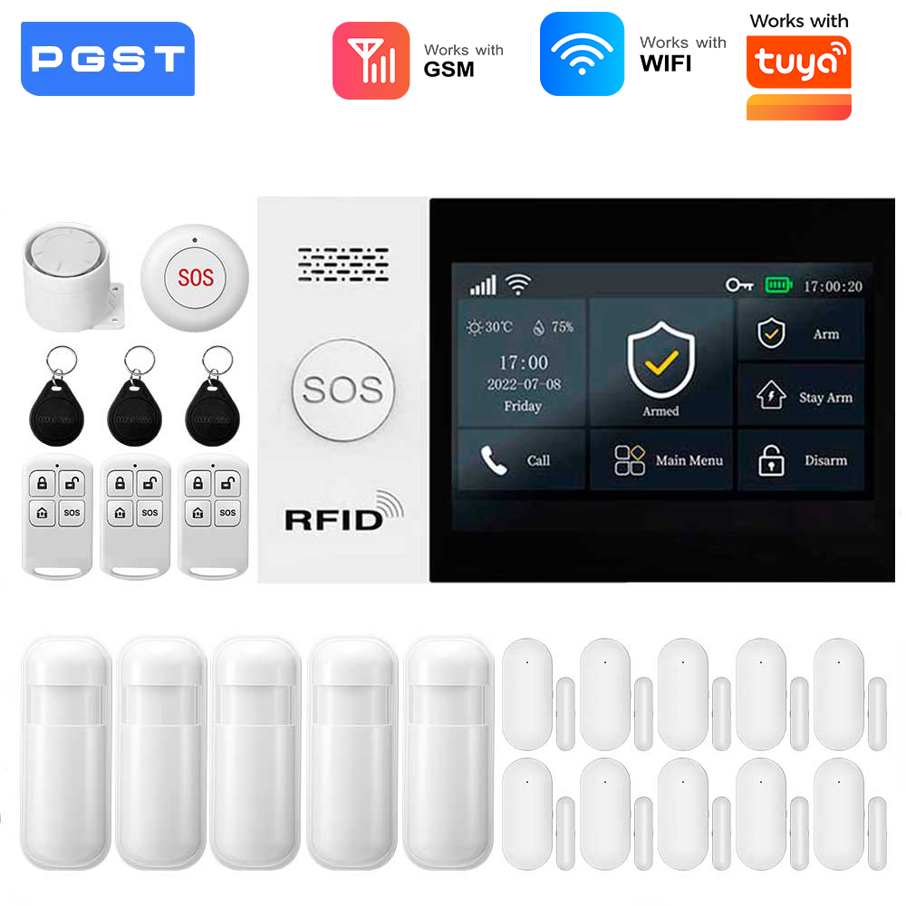 Home Security Ultimate - Умная GSM-система сигнализации 2.4G WIFI, совместимая
