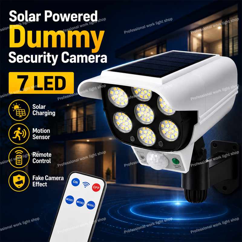 Home Yard Security Cameras - Солнечный светильник-имитация камеры видеонаблюдения на 77