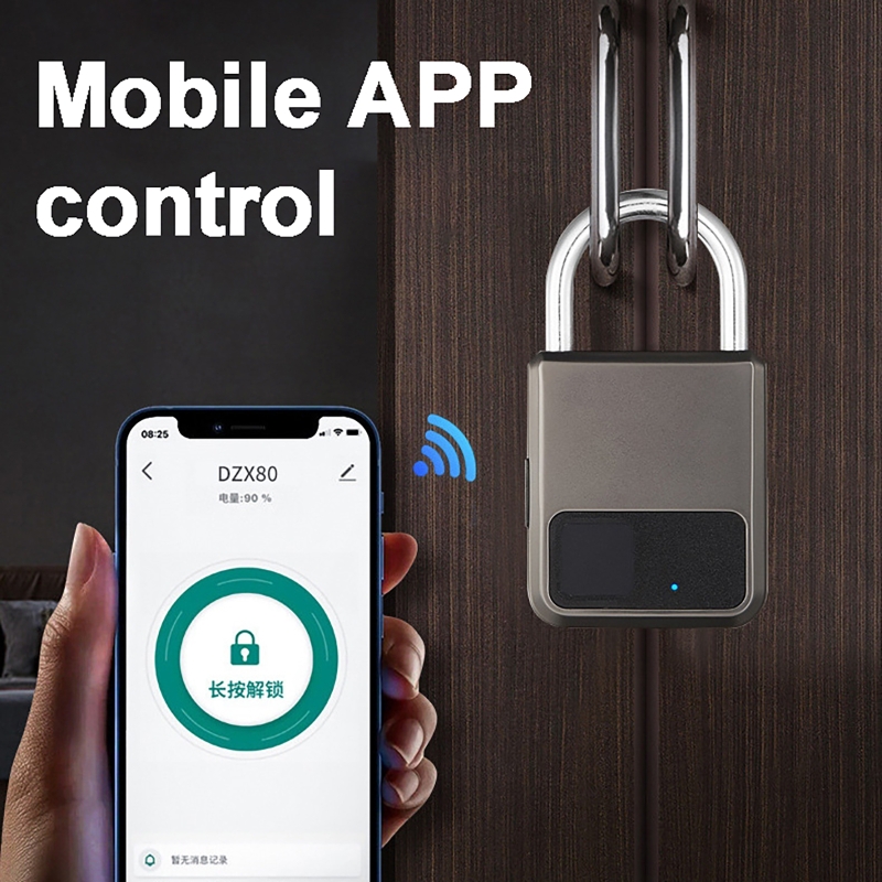 Home Security Locks - Умный навесной замок Tuya, 20-значные замки