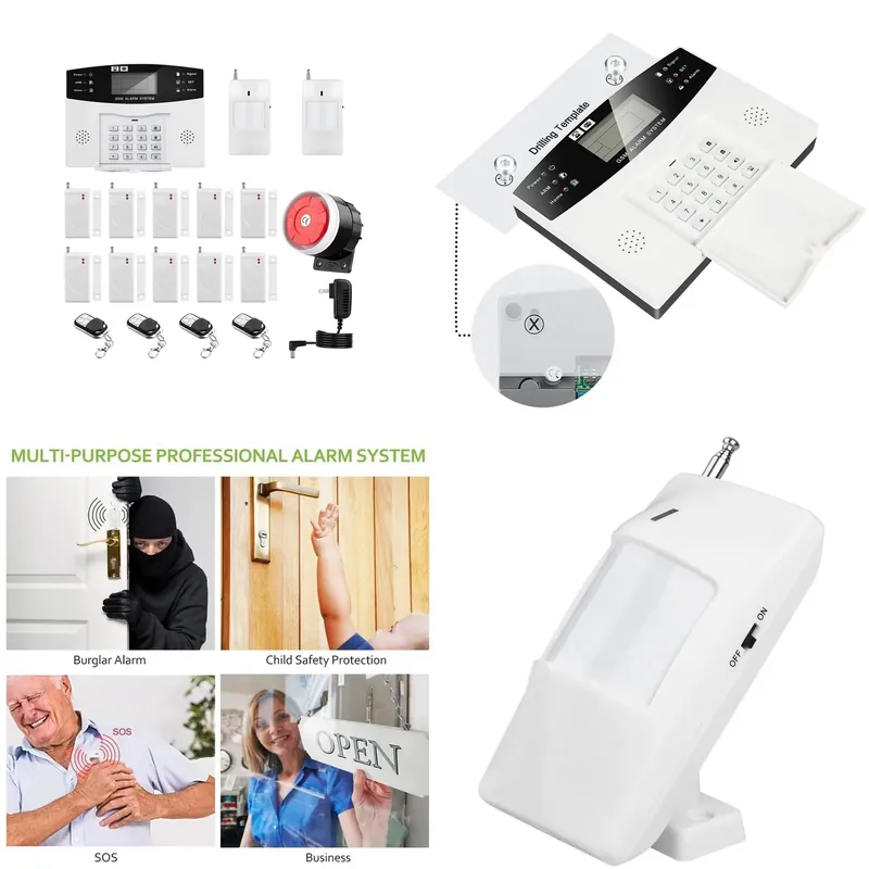 Home Security With Alarm - Комплект охранной сигнализации для дома с