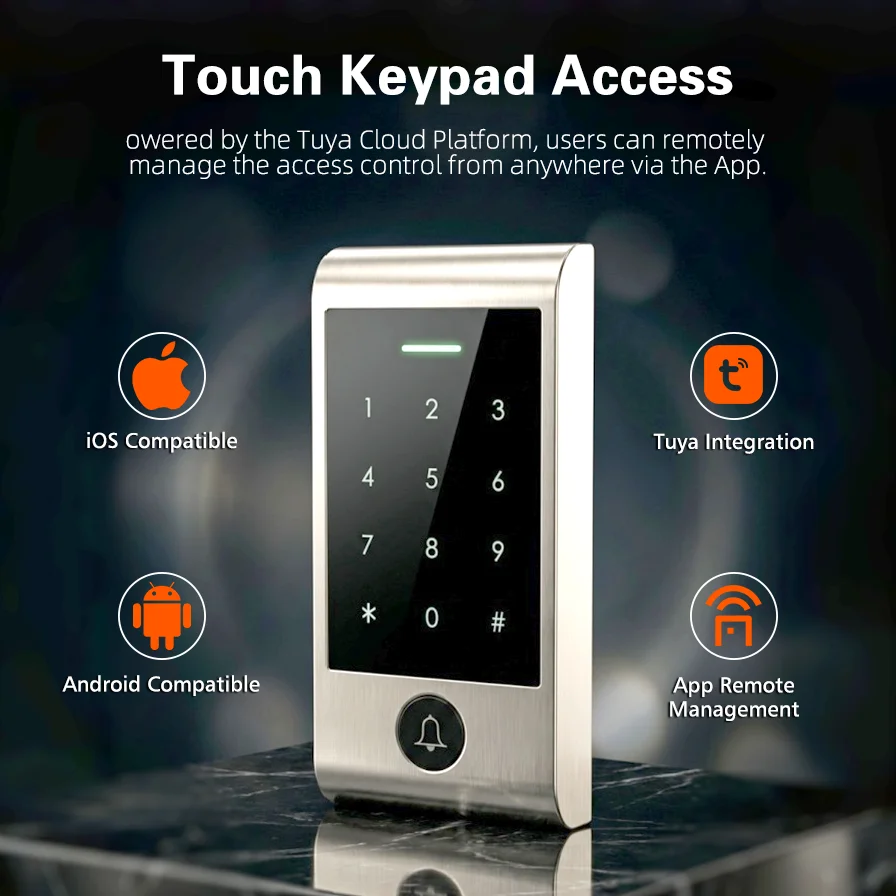 Home Security Locks - Усовершенствованная система контроля доступа с сенсорной