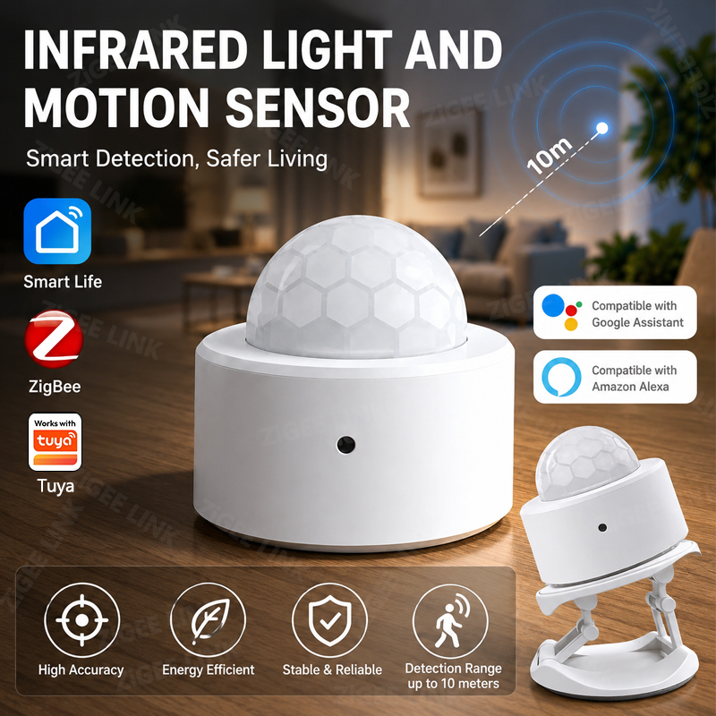 Home Security With Alarm - Беспроводной датчик движения ZigBee 3.0 PIR