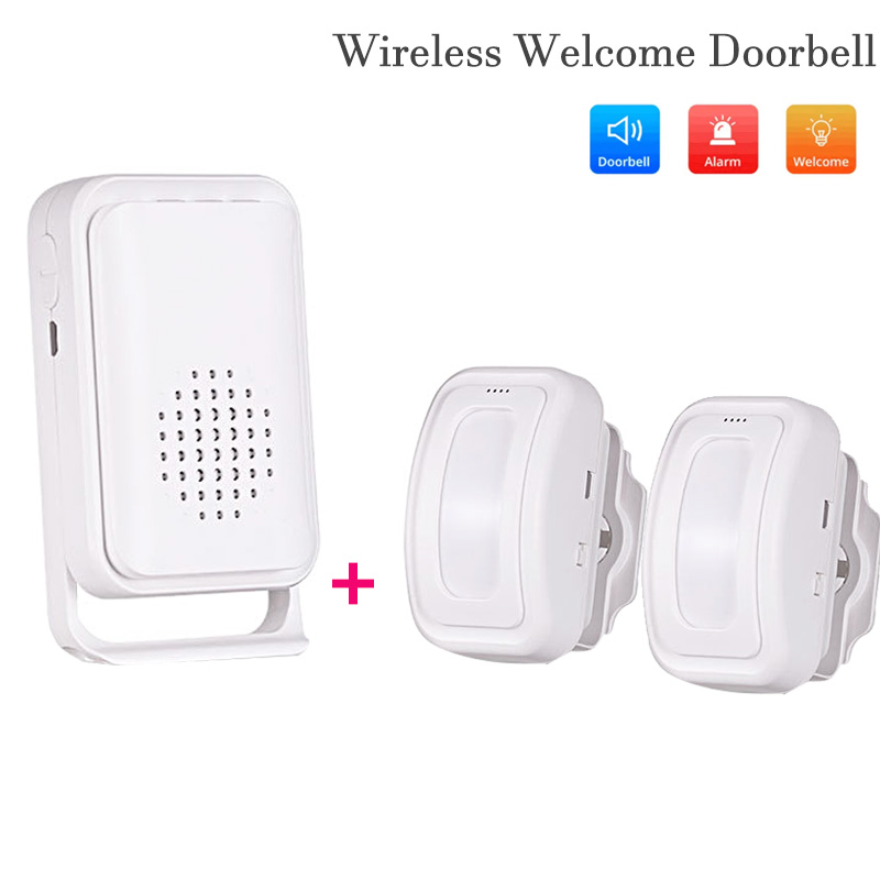 Home Security Upgrades - Беспроводной дверной звонок с пассивным инфракрасным