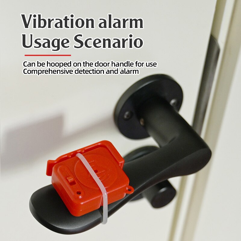 Home Security With Alarm - Беспроводные датчики вибрации KERUI, 120 дБ,
