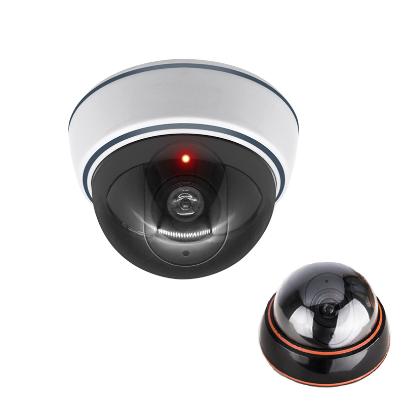 Home Security News - Креативная черная/белая поддельная купольная камера, имитация