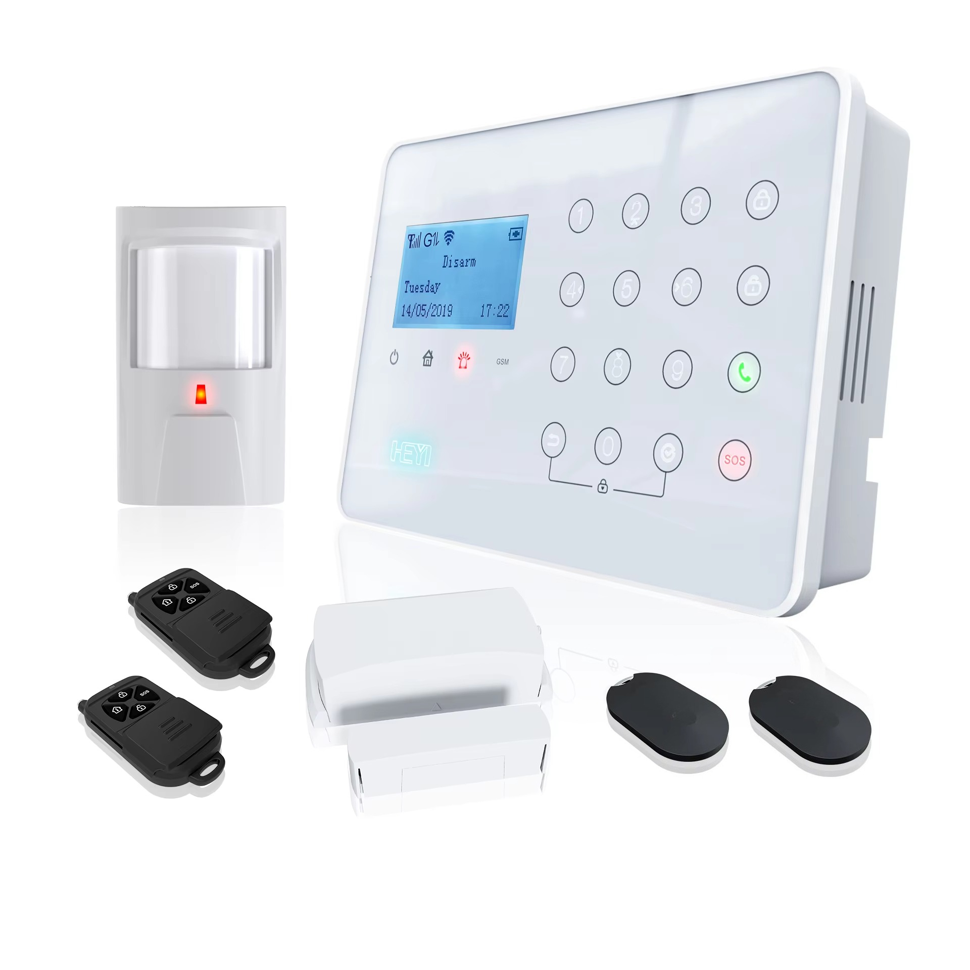 Home Security With Alarm - Система сигнализации Беспроводные системы безопасности для