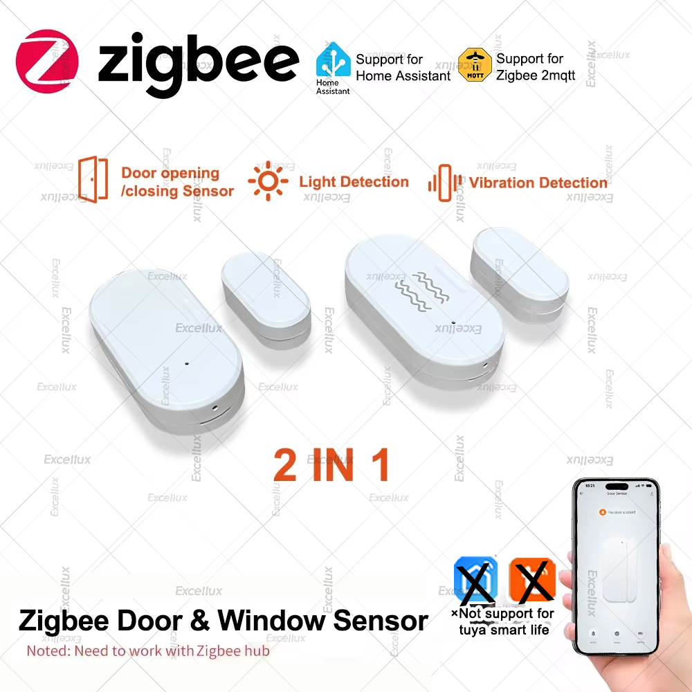 Zigbee 3,0 датчик двери, окна  – обзор и цена Home Security With Alarm