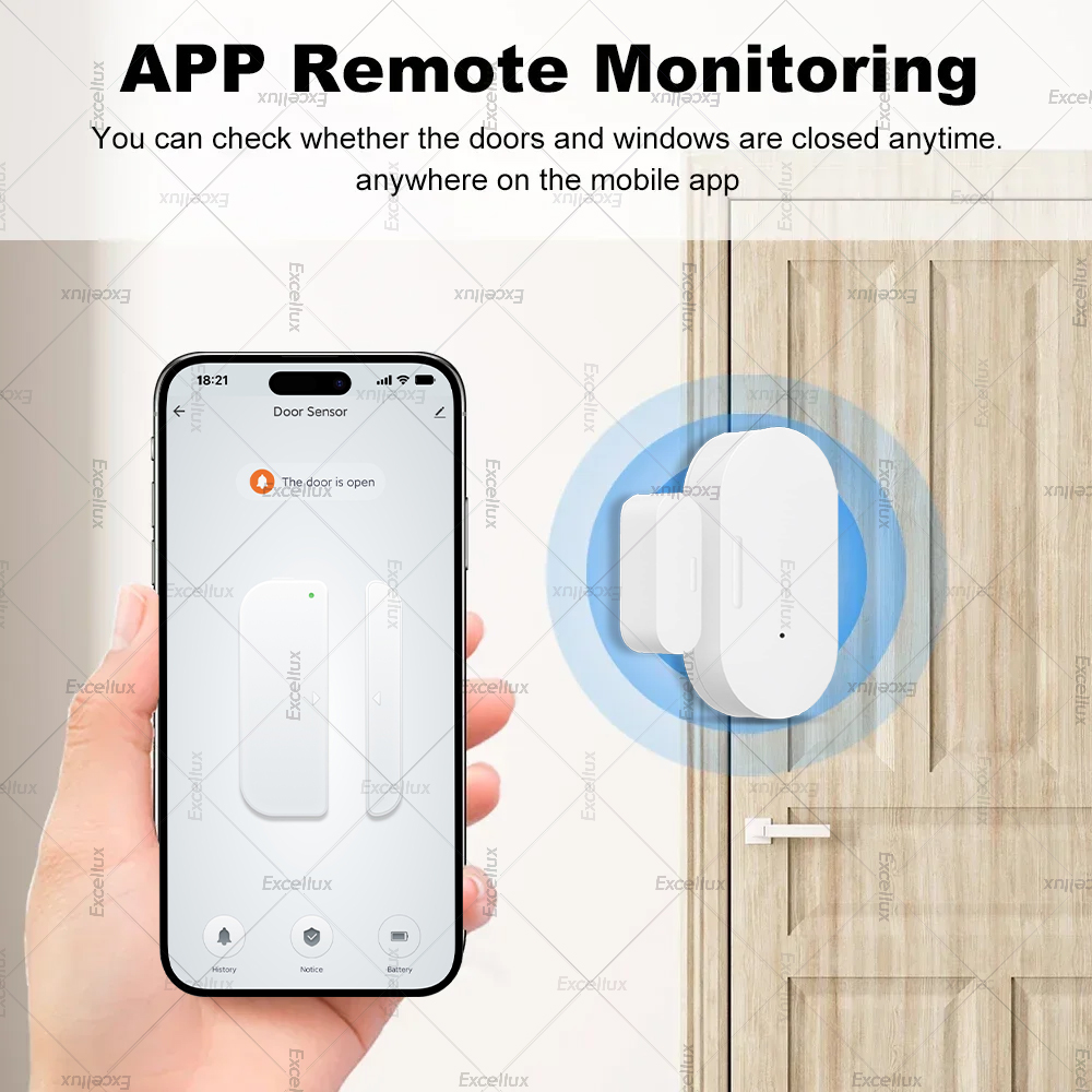 Zigbee 3,0 датчик двери, окна  – обзор и цена Home Security With Alarm