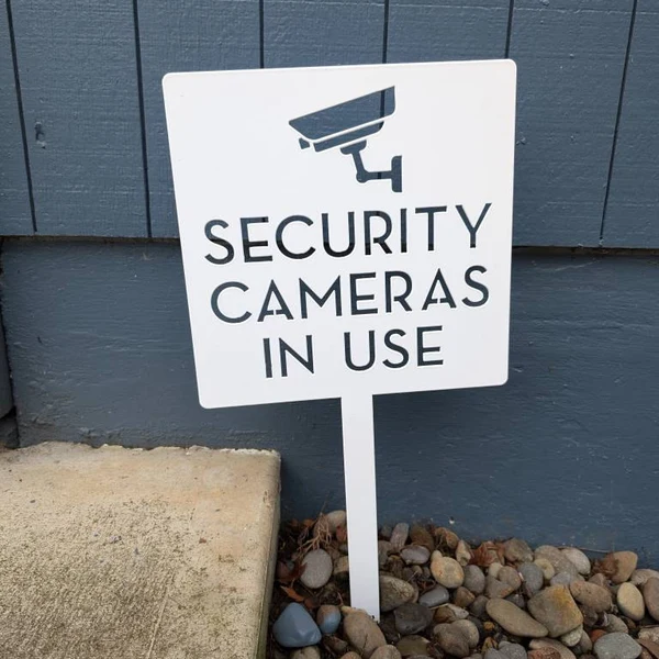 Знак безопасности для камеры в – обзор и цена Home Security Number