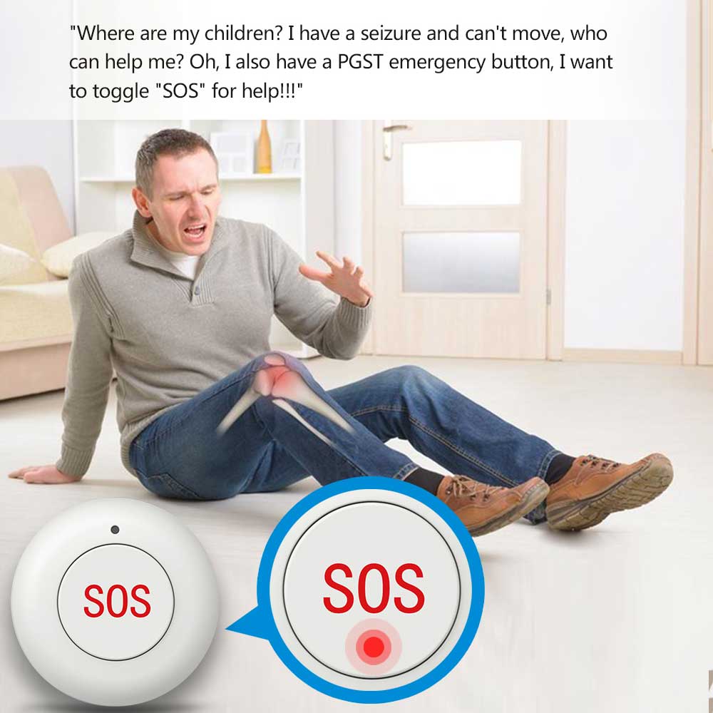 Беспроводная кнопка SOS для ум – обзор и цена Home Security Upgrades