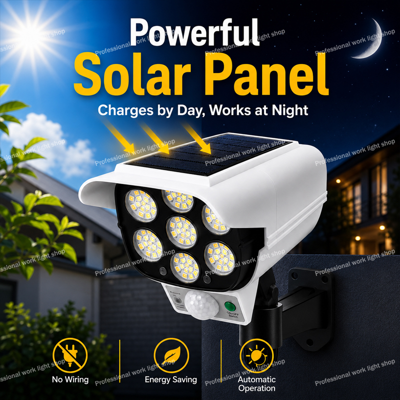 Солнечный светильник-имитация  – обзор и цена Home Yard Security Cameras
