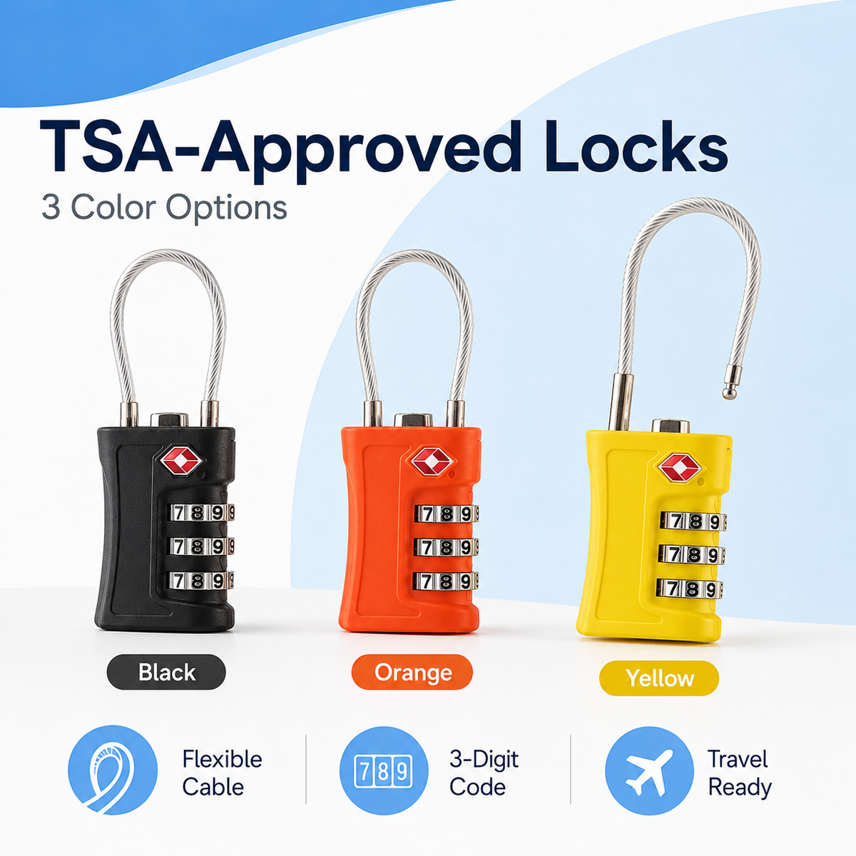Замок для багажа, одобренный T – обзор и цена Home Security Locks