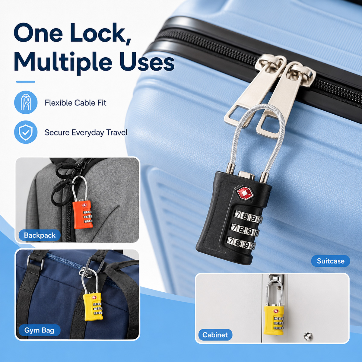 Замок для багажа, одобренный T – обзор и цена Home Security Locks