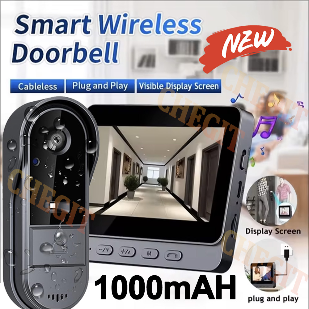 Беспроводной Wi-Fi дверной зво – обзор и цена Home Security Camera Installation
