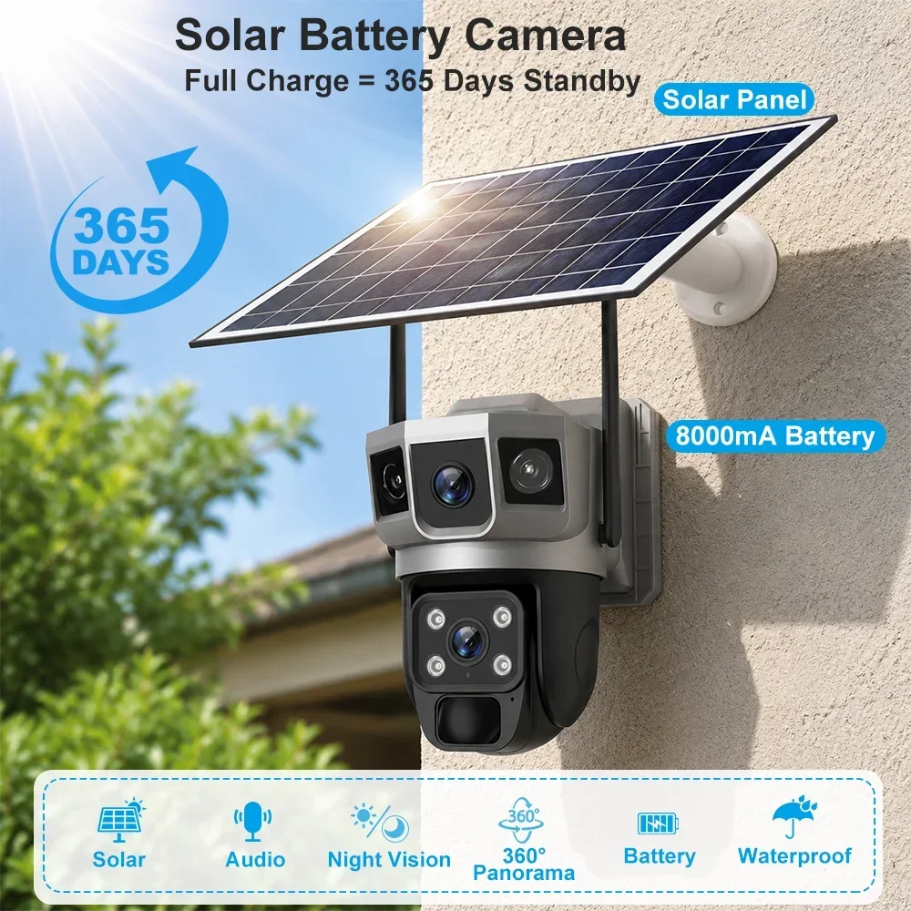 V380 4K 3 экрана 4G камера с с – обзор и цена Home Security News