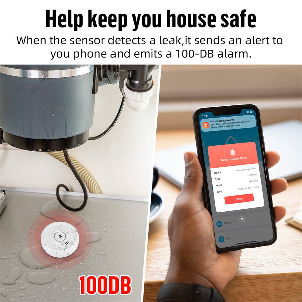 Детектор утечки воды Fuers, ум – обзор и цена Home Security Upgrades