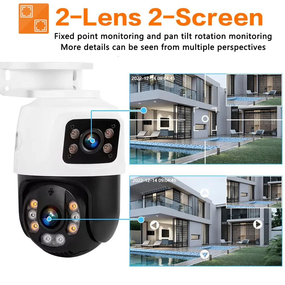 Уличная 8-мегапиксельная PTZ-к – обзор и цена Home Yard Security Cameras