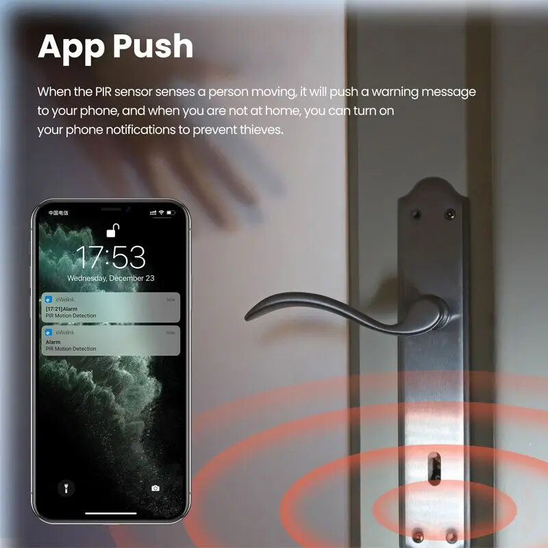 Zigbee Mini PIR датчик движени – обзор и цена Home Security With Alarm